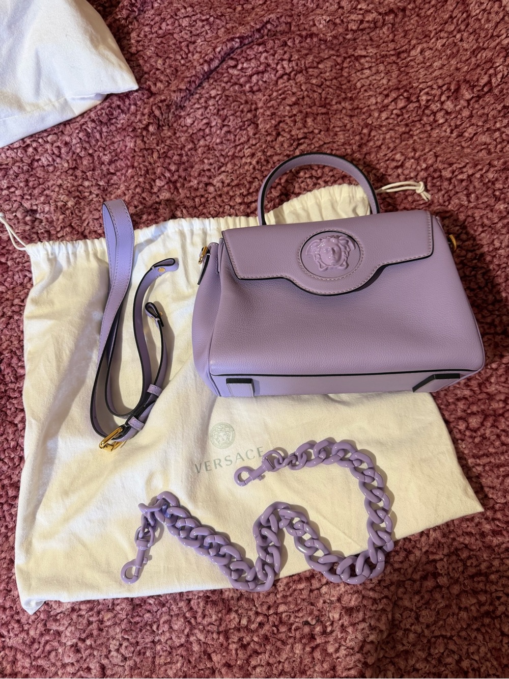 Versace le medusa medium Top-Handle bag with Chain Strap